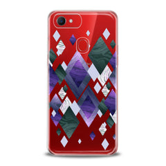 Lex Altern TPU Silicone Oppo Case Colorful Rhombuses