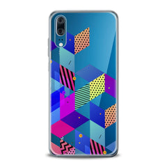 Lex Altern TPU Silicone Huawei Honor Case Abstract Rhombuses