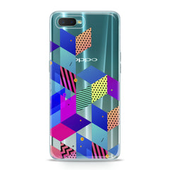 Lex Altern TPU Silicone Oppo Case Abstract Rhombuses