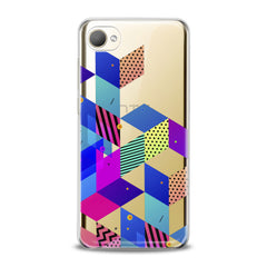 Lex Altern TPU Silicone HTC Case Abstract Rhombuses