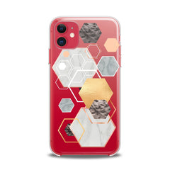 Lex Altern TPU Silicone iPhone Case Geometric Hexagons