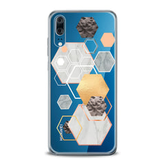Lex Altern TPU Silicone Huawei Honor Case Geometric Hexagons