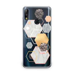 Lex Altern TPU Silicone Asus Zenfone Case Geometric Hexagons