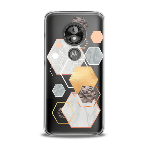 Lex Altern Geometric Hexagons Motorola Case