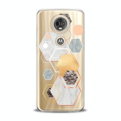 Lex Altern TPU Silicone Motorola Case Geometric Hexagons