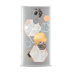 Lex Altern TPU Silicone Sony Xperia Case Geometric Hexagons
