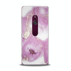 Lex Altern TPU Silicone Sony Xperia Case Pink Oil Paint