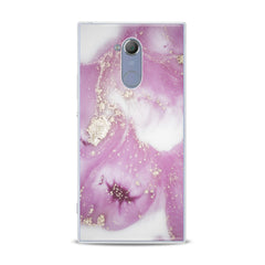 Lex Altern TPU Silicone Sony Xperia Case Pink Oil Paint