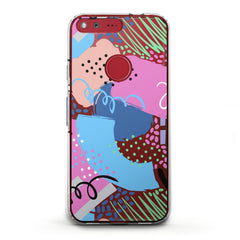 Lex Altern TPU Silicone Phone Case Colorful Abstract Print