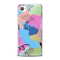 Lex Altern TPU Silicone HTC Case Colorful Abstract Print