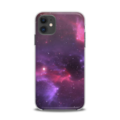 Lex Altern TPU Silicone iPhone Case Purple Abstract Space