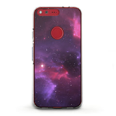 Lex Altern TPU Silicone Phone Case Purple Abstract Space