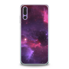 Lex Altern Purple Abstract Space Huawei Honor Case