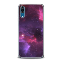 Lex Altern TPU Silicone Huawei Honor Case Purple Abstract Space