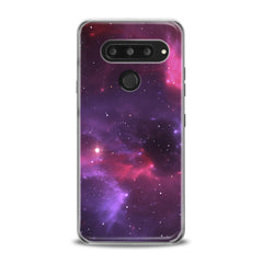 Lex Altern TPU Silicone LG Case Purple Abstract Space