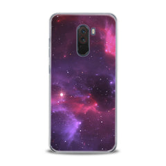 Lex Altern TPU Silicone Xiaomi Redmi Mi Case Purple Abstract Space