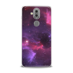 Lex Altern TPU Silicone Phone Case Purple Abstract Space