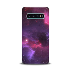 Lex Altern TPU Silicone Samsung Galaxy Case Purple Abstract Space