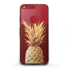 Lex Altern TPU Silicone Google Pixel Case Pineapple Print