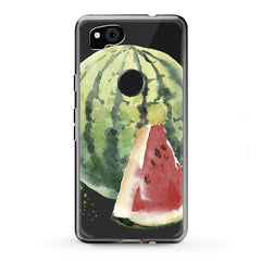 Lex Altern TPU Silicone Google Pixel Case Watermelon Theme