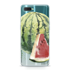 Lex Altern TPU Silicone Oppo Case Watermelon Theme