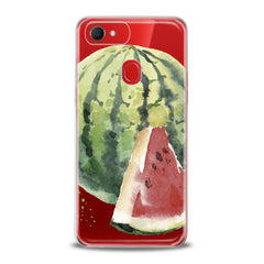 Lex Altern TPU Silicone Oppo Case Watermelon Theme