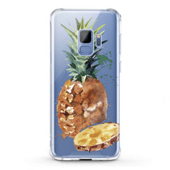 Lex Altern TPU Silicone Phone Case Watercolor Pineapple