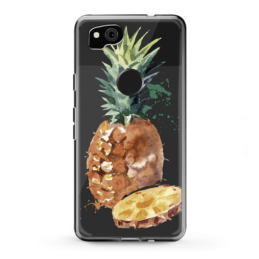 Lex Altern Google Pixel Case Watercolor Pineapple