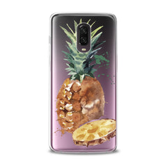 Lex Altern TPU Silicone Phone Case Watercolor Pineapple