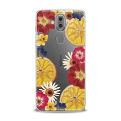 Lex Altern TPU Silicone Phone Case Floral Citrus