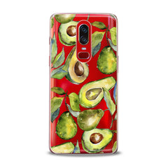 Lex Altern TPU Silicone OnePlus Case Avocado Pattern