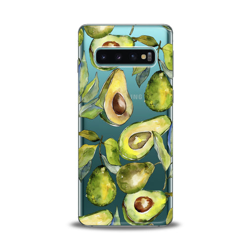 Lex Altern Avocado Pattern Samsung Galaxy Case