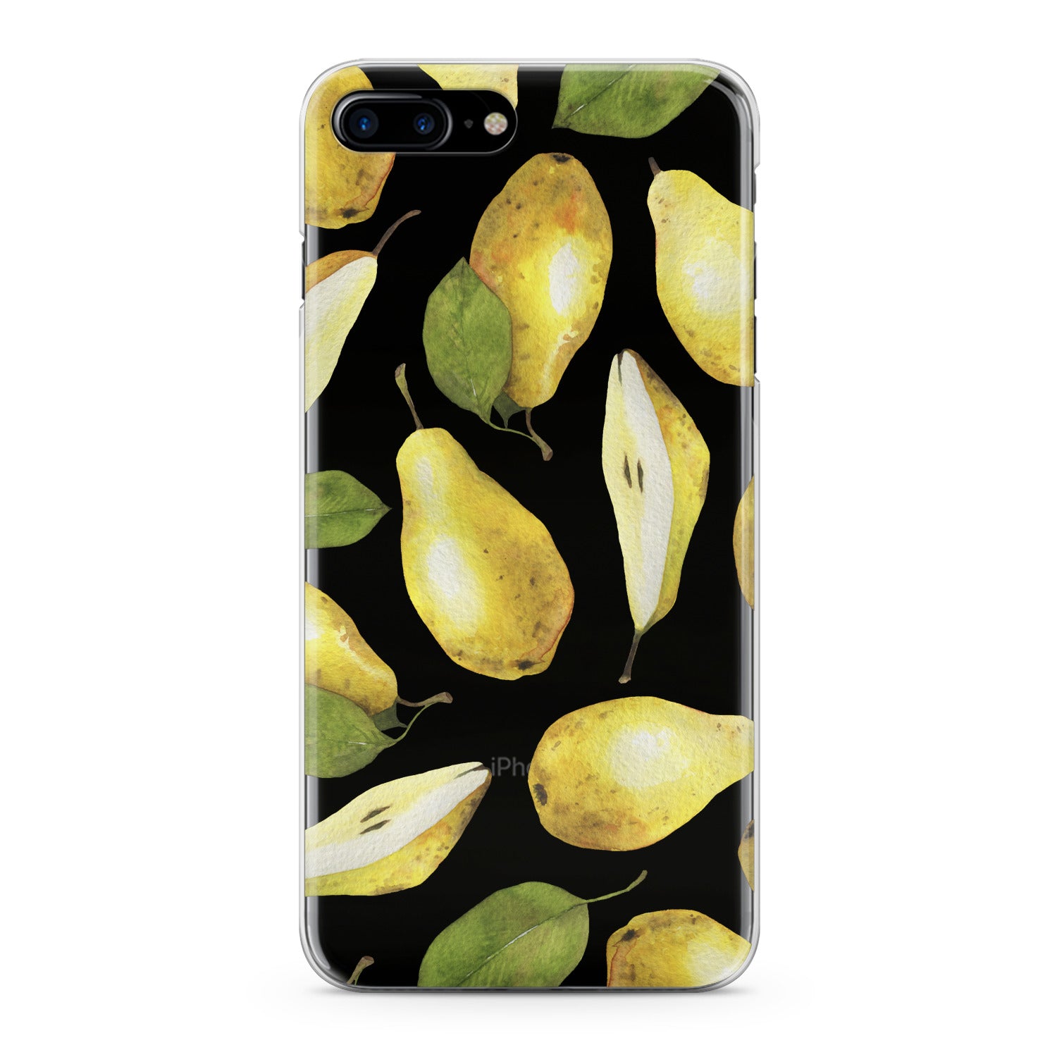 Lex Altern Pears Pattern Phone Case for your iPhone & Android phone.