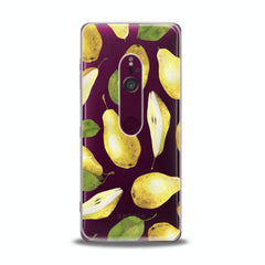 Lex Altern TPU Silicone Sony Xperia Case Pears Pattern