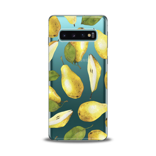 Lex Altern Pears Pattern Samsung Galaxy Case