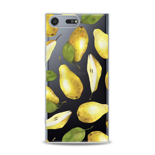 Lex Altern Pears Pattern Sony Xperia Case