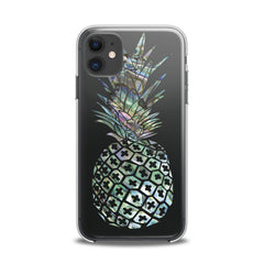 Lex Altern TPU Silicone iPhone Case Iridescent Pineapple