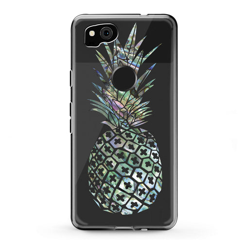 Lex Altern Google Pixel Case Iridescent Pineapple