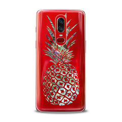 Lex Altern TPU Silicone OnePlus Case Iridescent Pineapple