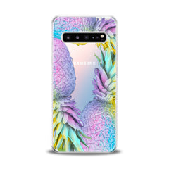 Lex Altern TPU Silicone Samsung Galaxy Case Pastel Pineapple