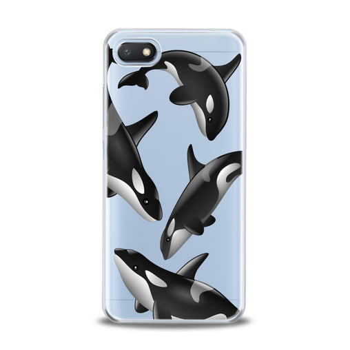 Lex Altern Watercolor Killer Whales Xiaomi Redmi Mi Case