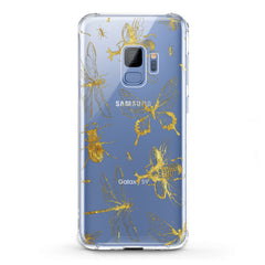 Lex Altern TPU Silicone Phone Case Golden Insects