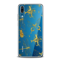 Lex Altern TPU Silicone Huawei Honor Case Golden Insects