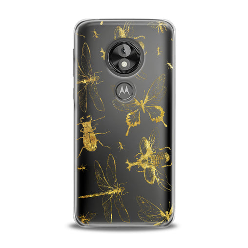 Lex Altern Golden Insects Motorola Case