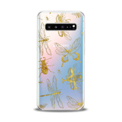 Lex Altern TPU Silicone Samsung Galaxy Case Golden Insects