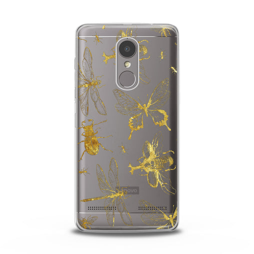 Lex Altern Golden Insects Lenovo Case