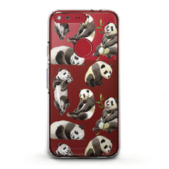 Lex Altern TPU Silicone Google Pixel Case Cute Panda