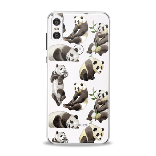 Lex Altern Cute Panda Motorola Case