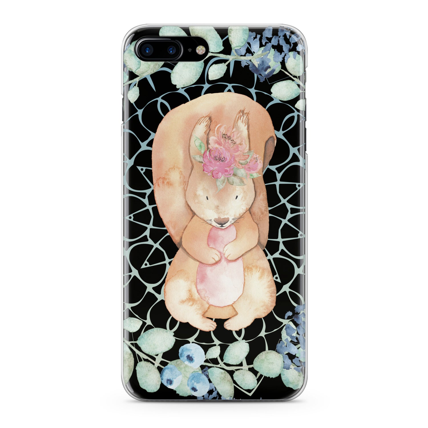 Lex Altern Adorable Squirrel Phone Case for your iPhone & Android phone.