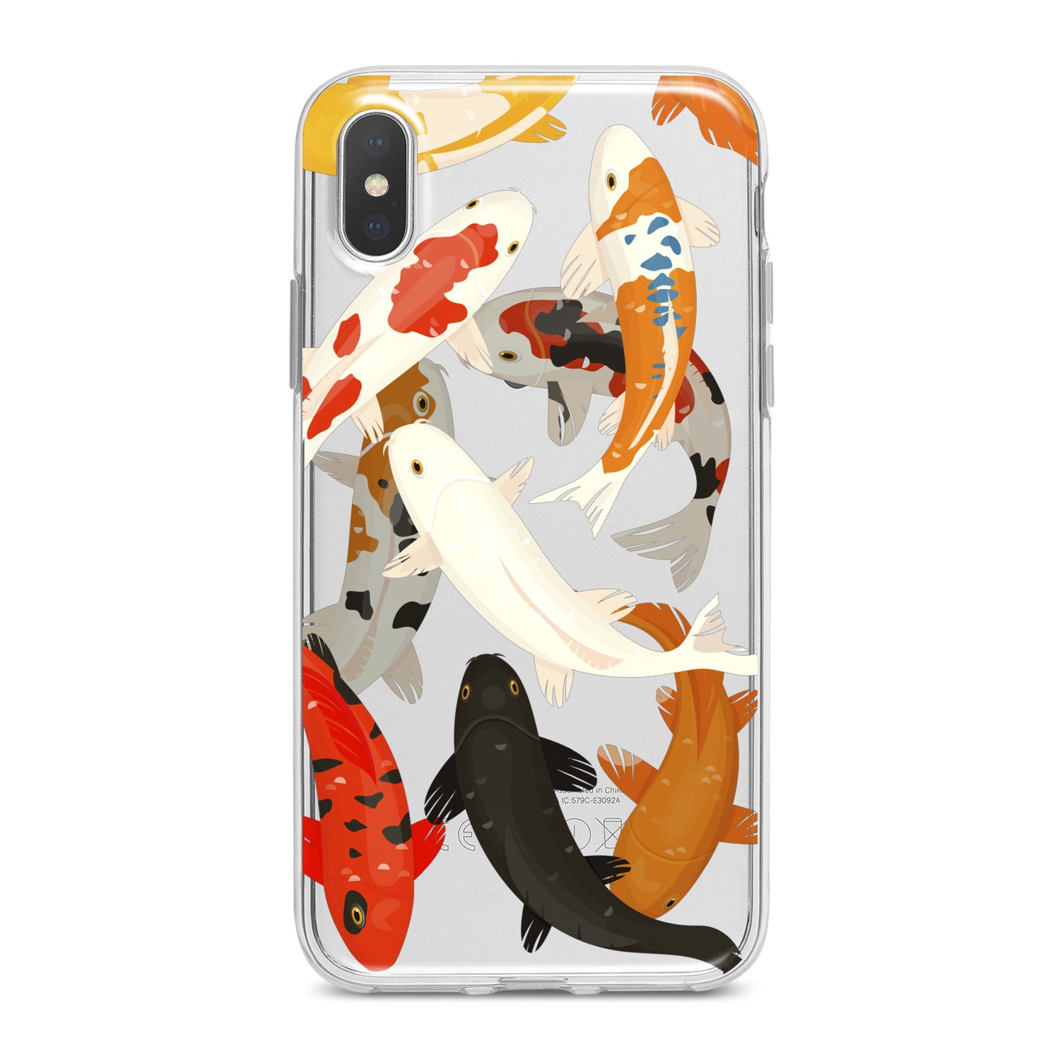Lex Altern Watercolor Fishes Phone Case for your iPhone & Android phone.